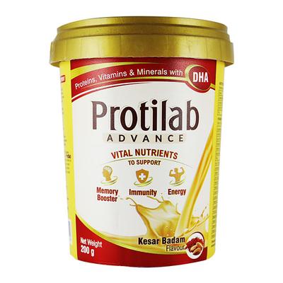 PROTILAB ADVANCE KESAR BADAM FLAVOUR Powder 200g - Supplements-Vam