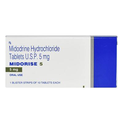 MIDORISE 5 Tablet 10's - Hypotension-Vas