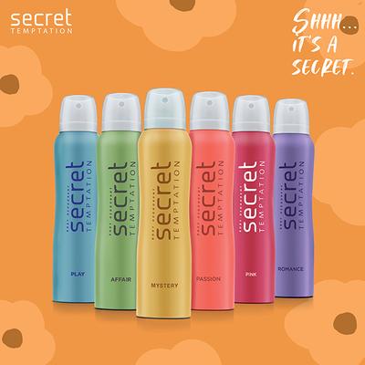 Secret Temptation Deodorant - Mystery 150 ml - Deodorants/Roll-Ons
