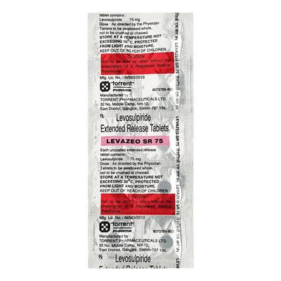 Levazeo SR 75mg Tablet 10'S - Ulcerative Colitis/Bowel Inflammatory Disease-GIT