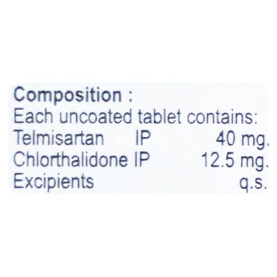 Telster Ct 40Mg Tablet 10's - Hypertension-Ang