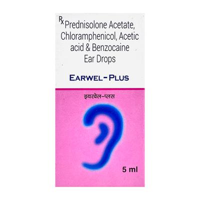 EARWEL PLUS Ear Drops 5ml - Ear Conditions-EAA