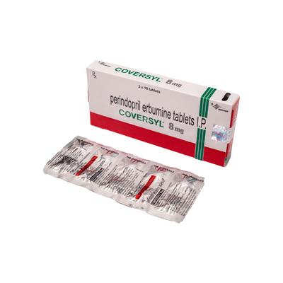 Coversyl 8mg Tablet 10'S - Hypertension-ACE