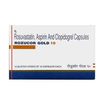 Rozucor Gold 10 Capsule 10'S - Blood Clot-Ant