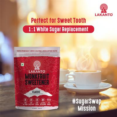 Lakanto Monkfruit Sweetener - Classic 454 g - Sugar Substitute