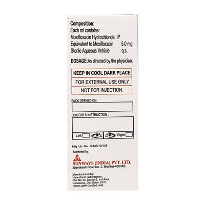 Occumox Eye Drops 5ml - Eye Infections-Eaa