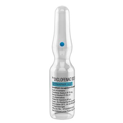 Dynapar AQ 75mg Injection 5X1Ml - Pain relief-Nsa
