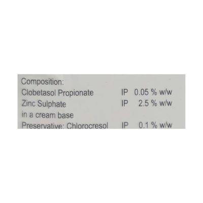 Zincoderm Cream 15gm - Skin Infections-Toc