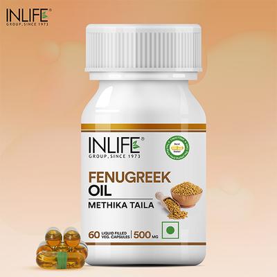 INLIFE Fenugreek Oil 500 mg Capsules 60's - Women Health