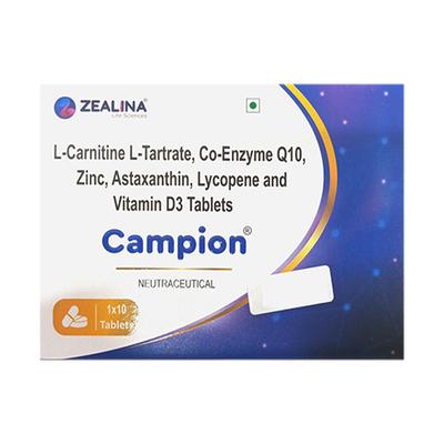 CAMPION (Veg) Tablet 10's - Supplements-Vam