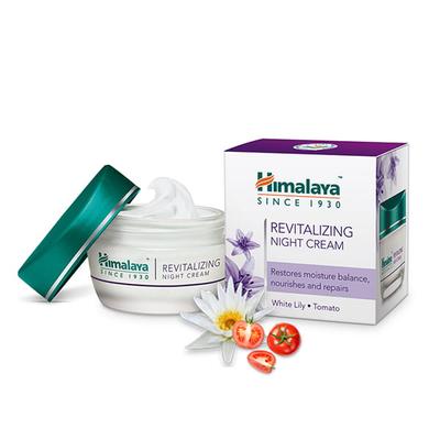 Himalaya Revitalizing Night Cream, White Lily & Tomato 50gm - Night Cream