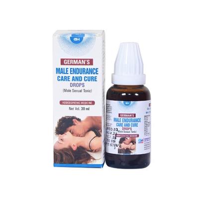 German's Male Endurance Care and Cure Drops 30 ml - Homeopathic Drops