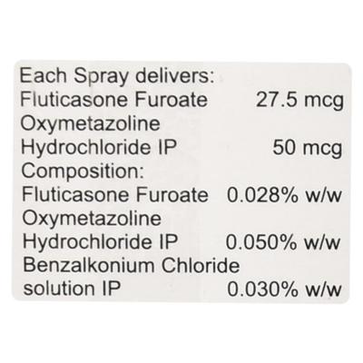 FLUTICONE OX Nasal Spray 7gm - Nasal Congestion-Nas