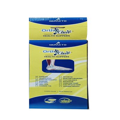 Ortho Cheer Anti-Skid Orthopedic and Diabetic Care Daily Use Slipper - Women Soft (Black) (Size -5) 1 pair - Knee/Ankle/Leg/Foot Supports