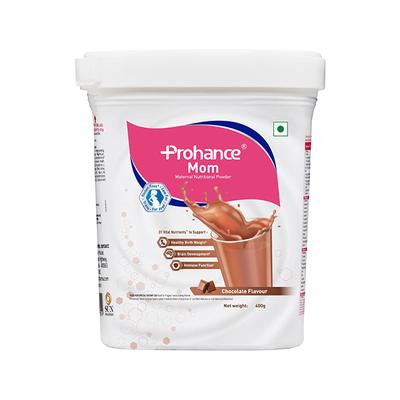 Prohance Mom Chocolate Flavour Powder 400gm - Supplements-Sup
