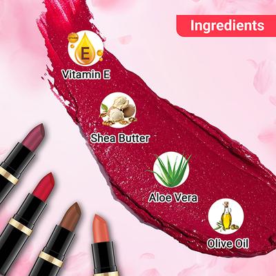 Iba Pure Lips Moisture Rich Lipstick A90 Coral Glow 4 gm - Lipsticks