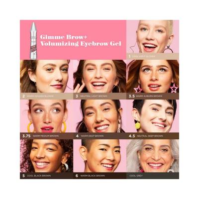 Benefit Cosmetics Gimme Brow+ Volumizing Eyebrow Gel Mini -4.5 - Neutral deep brown 1's - Eyebrow Pencils & Enhancers