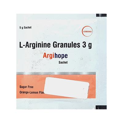 Argihope Sugar Free Orange Lemon Flavour Granules 5gm - Supplements-Sup