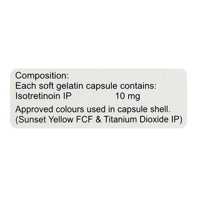 Zitblow 10mg Capsule 10'S - Acne-Acn