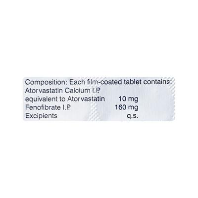 Tonact TG 10mg Tablet 15'S - High Cholesterol-Dys
