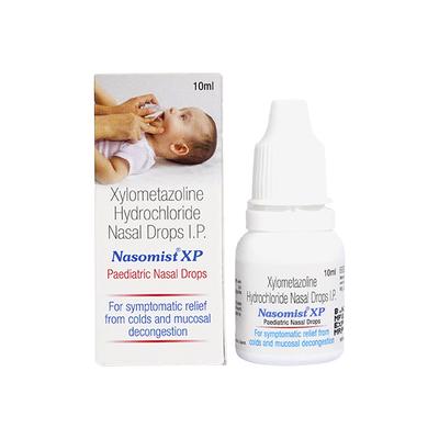 NASOMIST XP Paediatric Nasal Drops 10ml - Nasal Congestion-Nas
