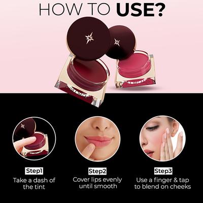 Colorbar Sinful Lip N Cheek Mousse Tint Juisy-008 4 gm - Lipsticks