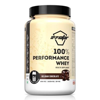 Avvatar 100% Performance Whey - Belgian Chocolate Flavour (Jar) 1 kg - Whey Proteins
