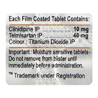 TELSARTAN LN 40 Tablet 10's - Hypertension-Ang