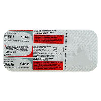 Cibis Tablet 10'S - Muscle Spasm-Ant