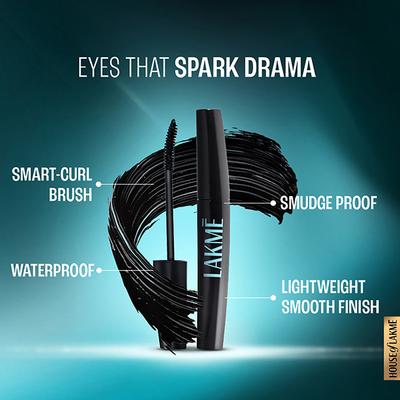 Lakme 9to5 Eyeconic Curling Mascara Deep Black 9 ml - Kajal & Kohls