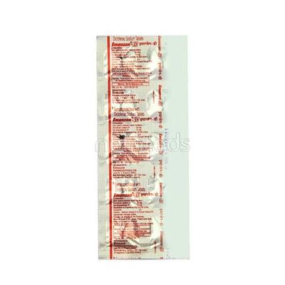 Emanzen D Tablet 10'S - Pain relief-Ano