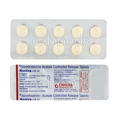Nostra CR 10mg Tablet 10'S - Hormonal Therapy-Oes