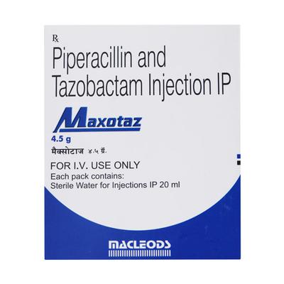 Maxotaz 4.5gm Injection 1's - Bacterial Infections-Pen