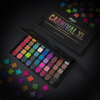 BPERFECT COSMETICS CARNIVAL Eyeshadow Palette Stacey Marie Carnival XL Pro Remastered 45 Striking Shades Vibrant Matte Eyeshadows Pigmented Shimmers 1's - Eye Shadow Palettes