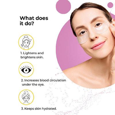 Cosmos by Bewakoof Lightening Magic Mineral Under Eye Mask Powered By Silver & Vitamin-K (Pack of 5 ) 1's - Eye Masks