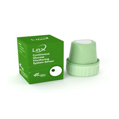 LinX CGM Smart Continous Glucose Monitoring System Sensor Device 1's - Continous Glucose Monitoring Sensors