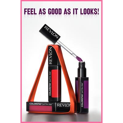 Revlon Colorstay Satin Ink Liquid Lip Color - Fired Up 5 ml - Lipsticks