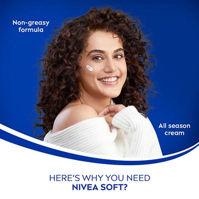 Nivea Soft Playful Peach Cream 100 ml - Lotions & Creams