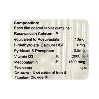 Rosycap HC Tablet 10'S - High Cholesterol-Dys