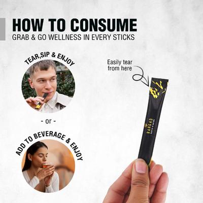 Bargad Himalayan Shilajit Honey Sticks - Cinnamon Flavour 30's - Speciality Medicines