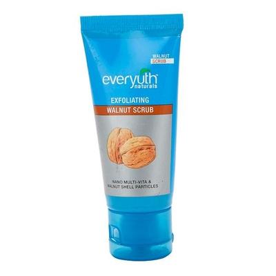 Everyuth Exfoliating Walnut Scrub 50 gm - Scrubs & Exfoliants