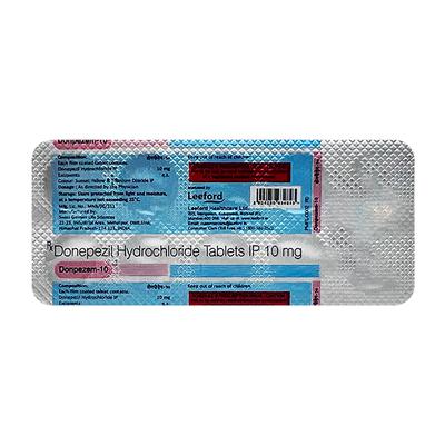 DONPEZEM 10 Tablet 10's - Alzheimer-Neu