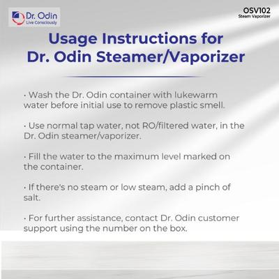 Dr. Odin Vaporizer Dual Layer (OSV102) 1's - Nebulizer & Vaporizer