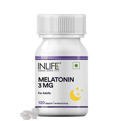 INLIFE Melatonin 5 mg Adults Tablet 120's - Mental Health