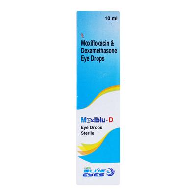 Moxiblu D Eye Drops 10ml - Eye Infections-Eaa
