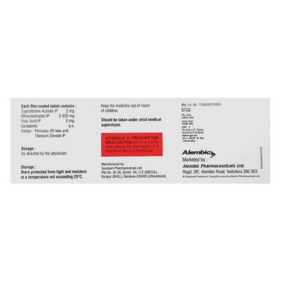 Harmoni F Tablet 21'S - Contraception-Ora