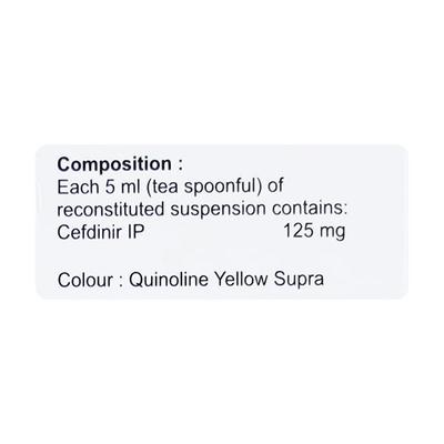 Cefrine 125mg Oral Suspension 30ml - Bacterial Infections-Cep
