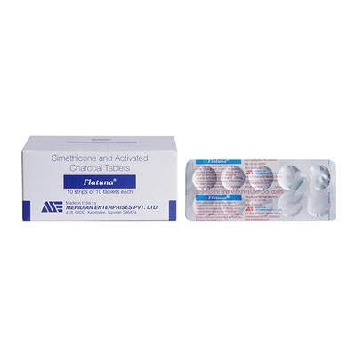 FLATUNA Tablet 10's - Ulcer/Reflux/Flatulence-GIT