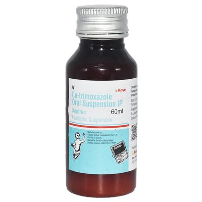 SEPTRAN Paediatric Oral Suspension 60ml - Bacterial Infections-ABC