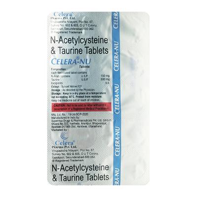 CELERA NU Tablet 10's - Supplements-Ent